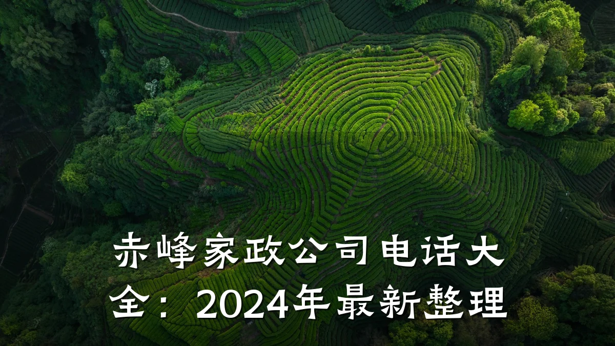 赤峰家政公司电话大全:2024年最新整理