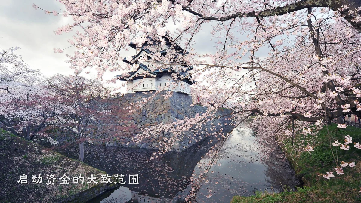 启动资金的大致范围
