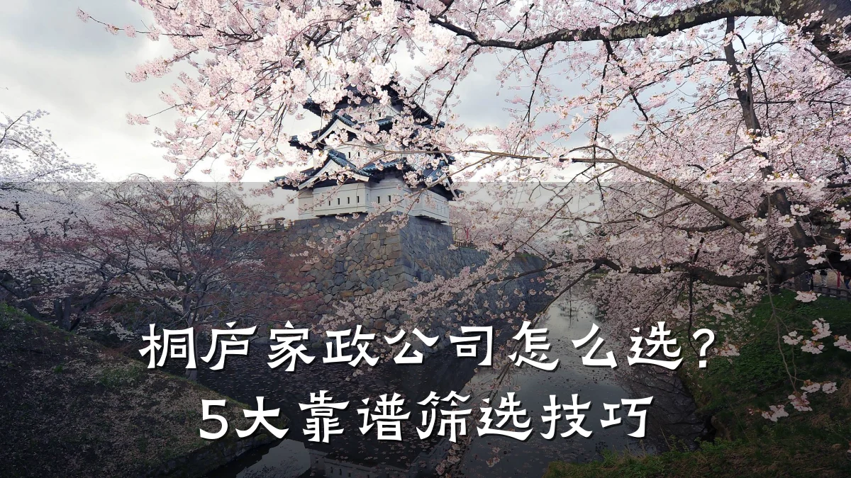 桐庐家政公司怎么选?5大靠谱筛选技巧