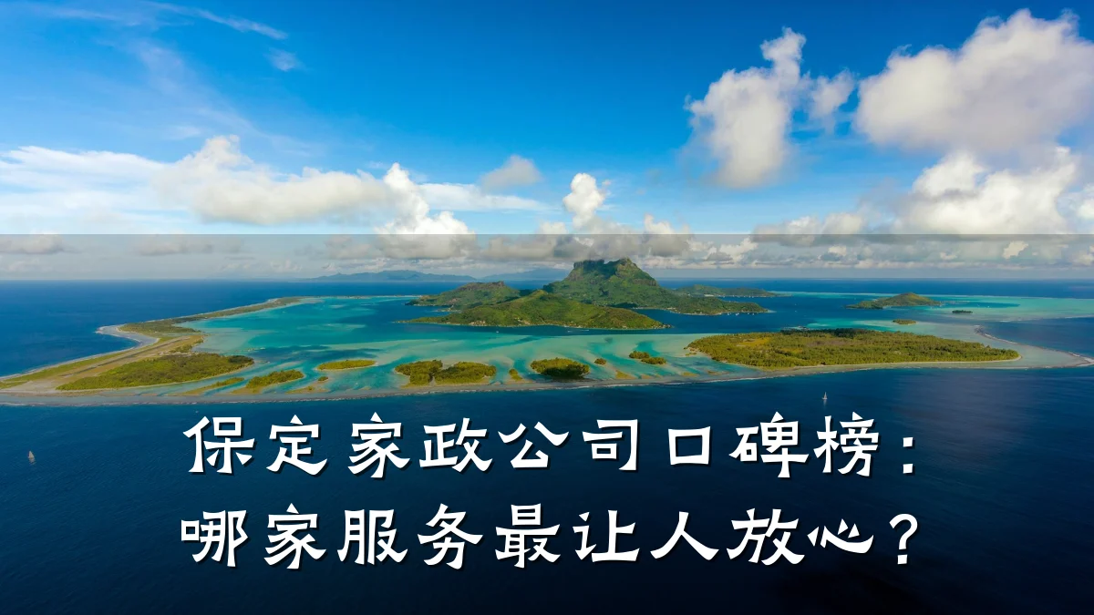 保定家政公司口碑榜:哪家服务最让人放心?
