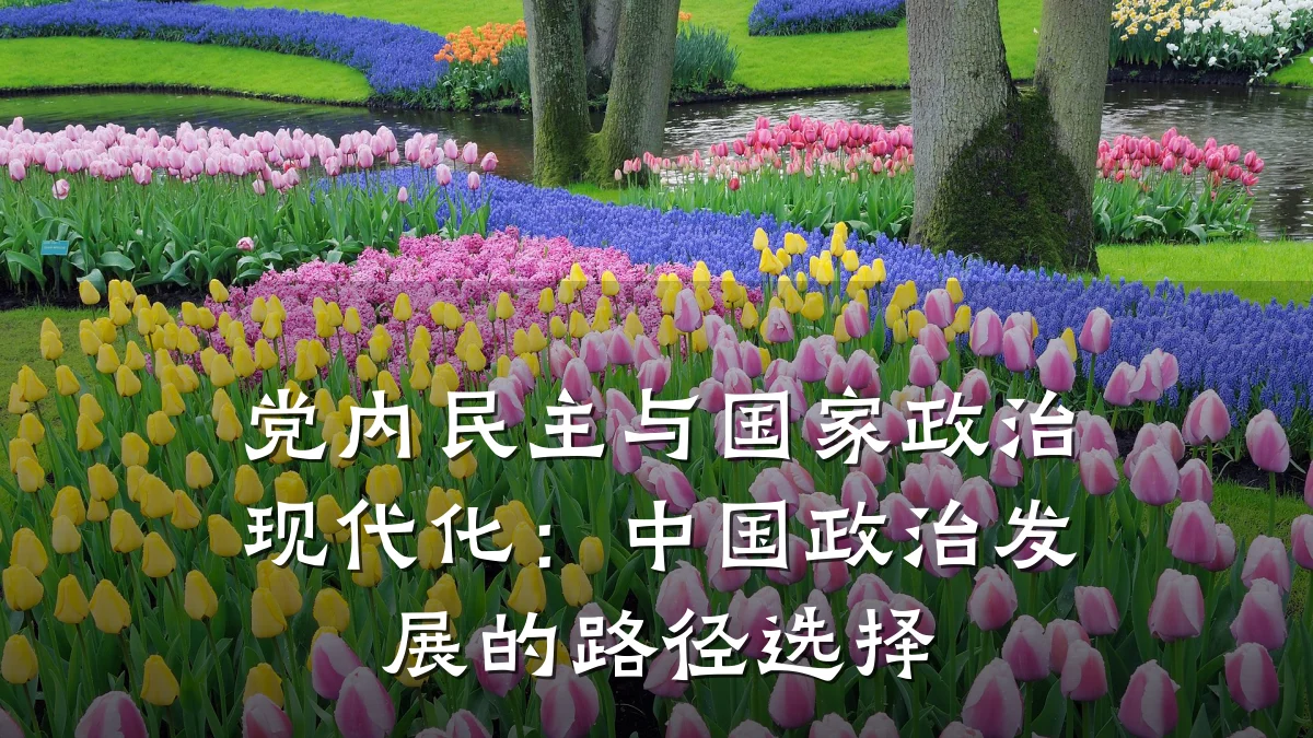 党内民主与国家政治现代化:中国政治发展的路径选择