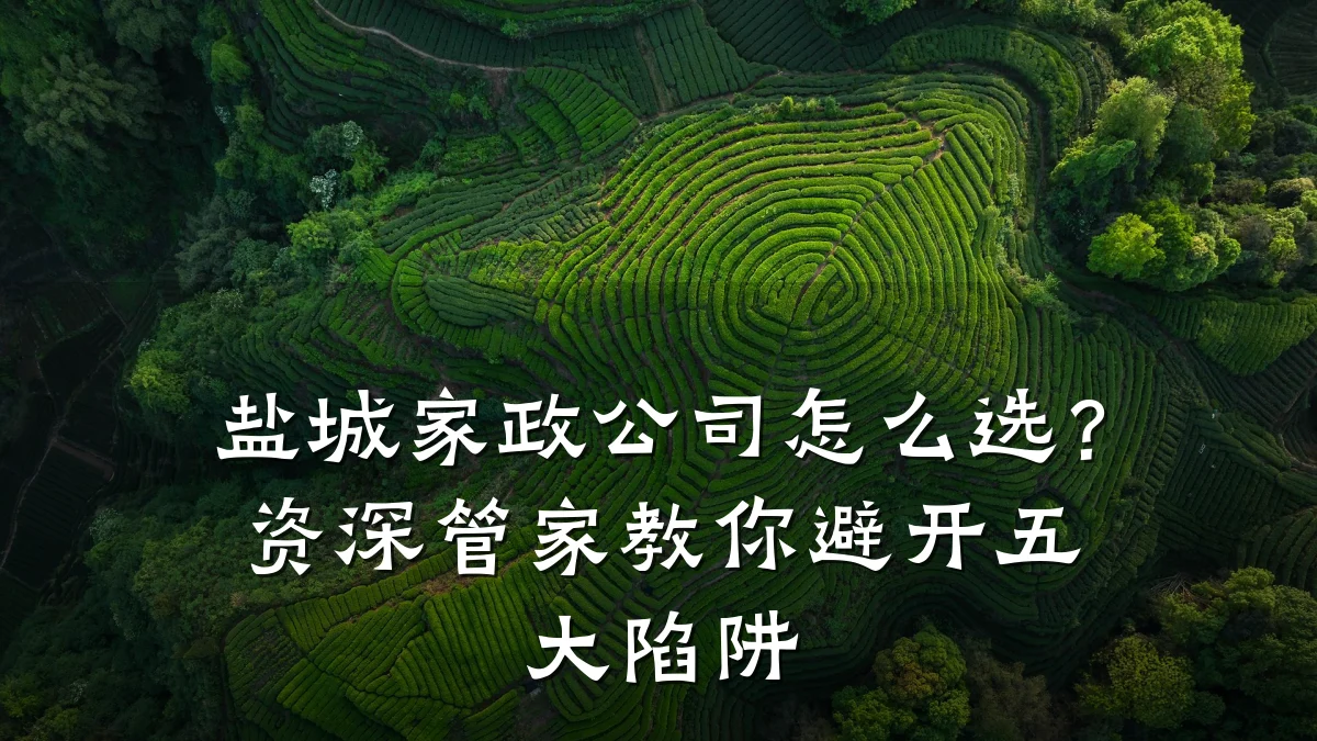 盐城家政公司怎么选?资深管家教你避开五大陷阱