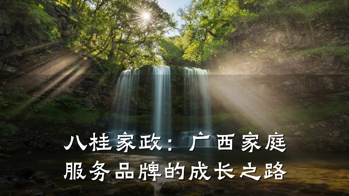 八桂家政：广西家庭服务品牌的成长之路