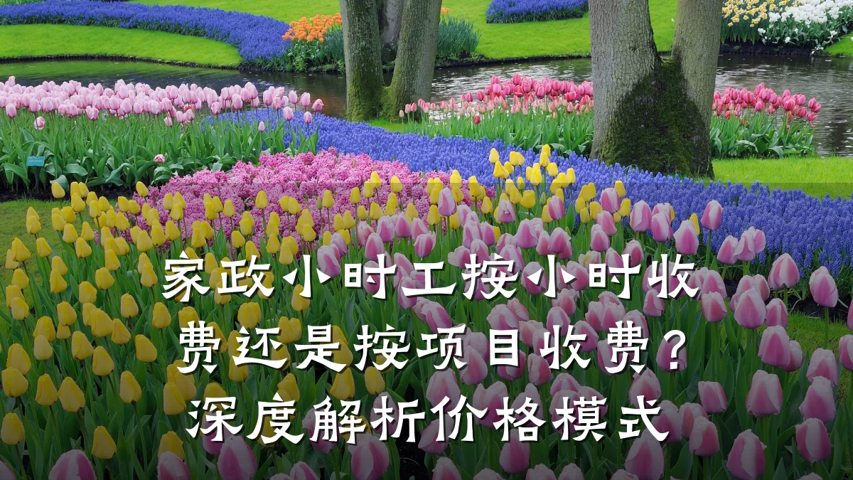 家政小时工按小时收费还是按项目收费？深度解析价格模式