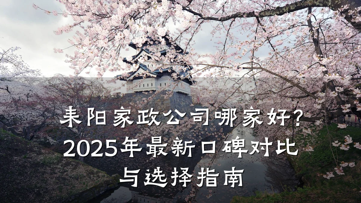 耒阳家政公司哪家好？2025年最新口碑对比与选择指南