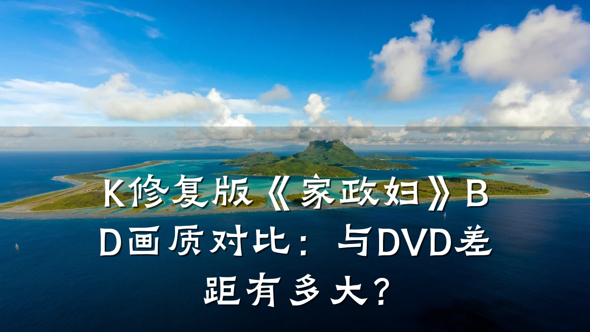 K修复版《家政妇》BD画质对比:与DVD差距有多大?