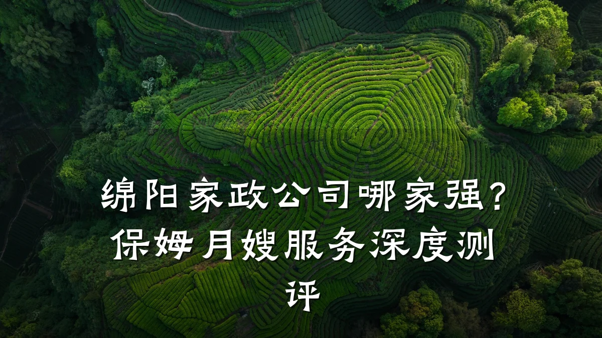 绵阳家政公司哪家强?保姆月嫂服务深度测评