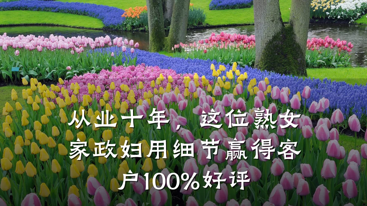 从业十年,这位熟女家政妇用细节赢得客户100%好评
