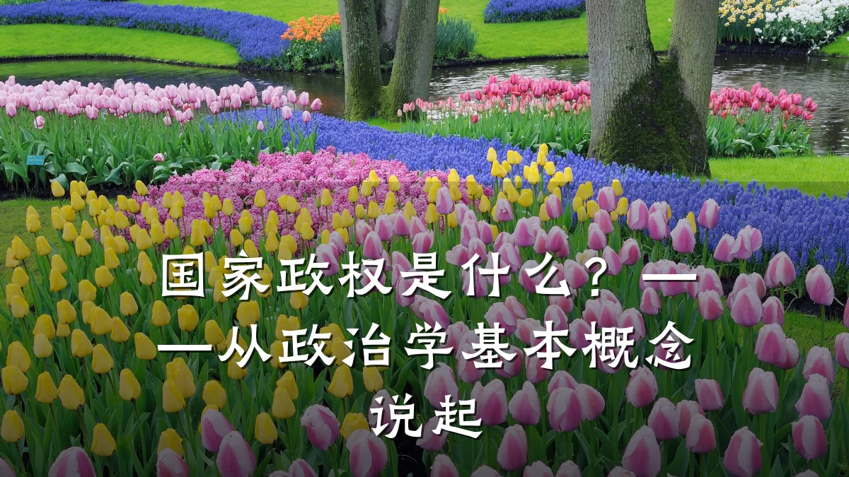 国家政权是什么?——从政治学基本概念说起
