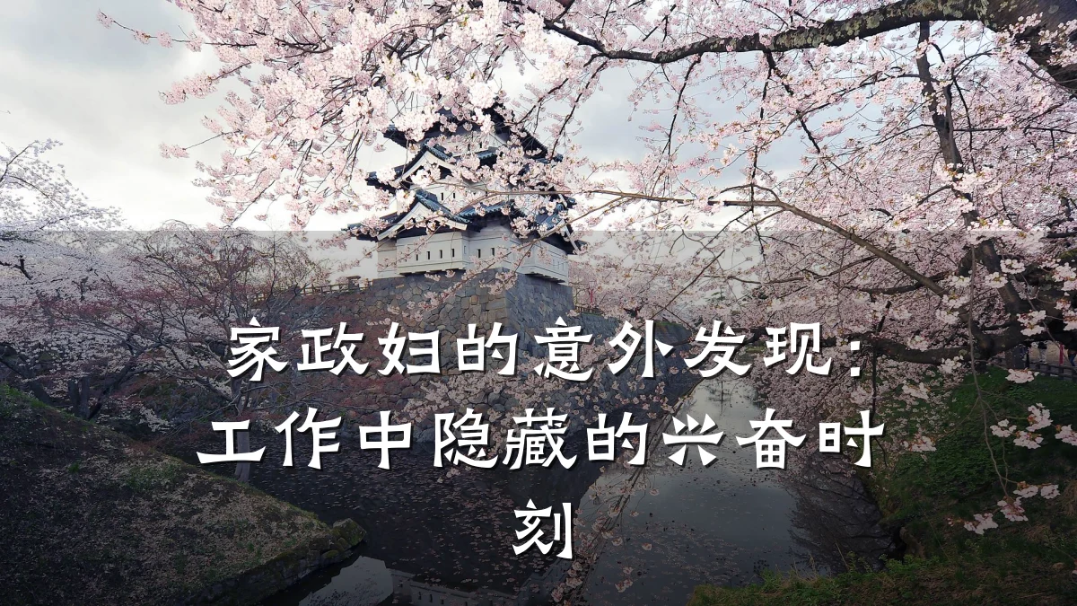 家政妇的意外发现:工作中隐藏的兴奋时刻