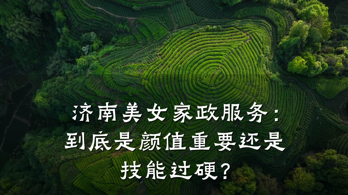 济南美女家政服务：到底是颜值重要还是技能过硬？