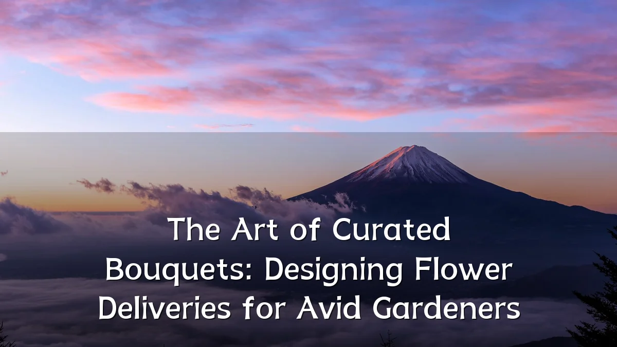 The Art of Curated Bouquets: Designing Flower Deliveries for Avid Gardeners