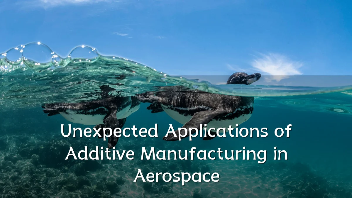 Unexpected Applications of Additive Manufacturing in Aerospace