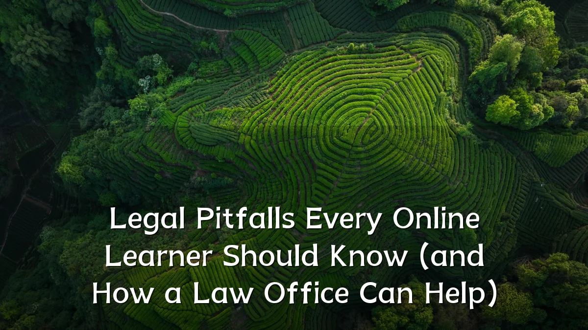 Legal Pitfalls Every Online Learner Should Know (and How a Law Office Can Help)