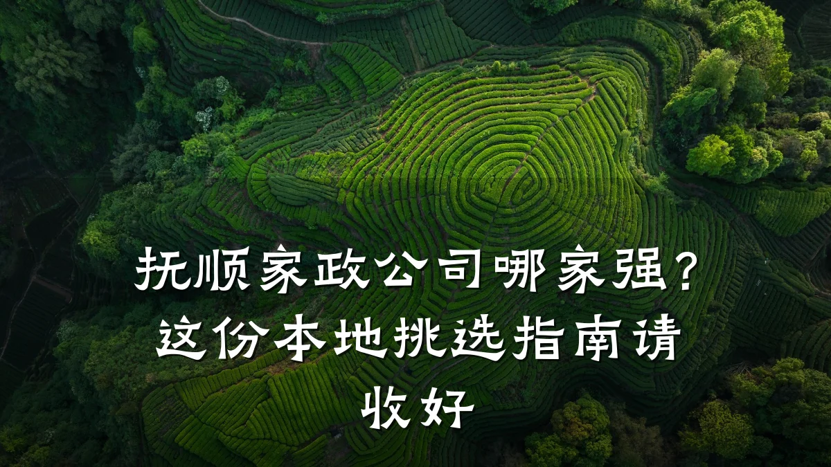 抚顺家政公司哪家强？这份本地挑选指南请收好
