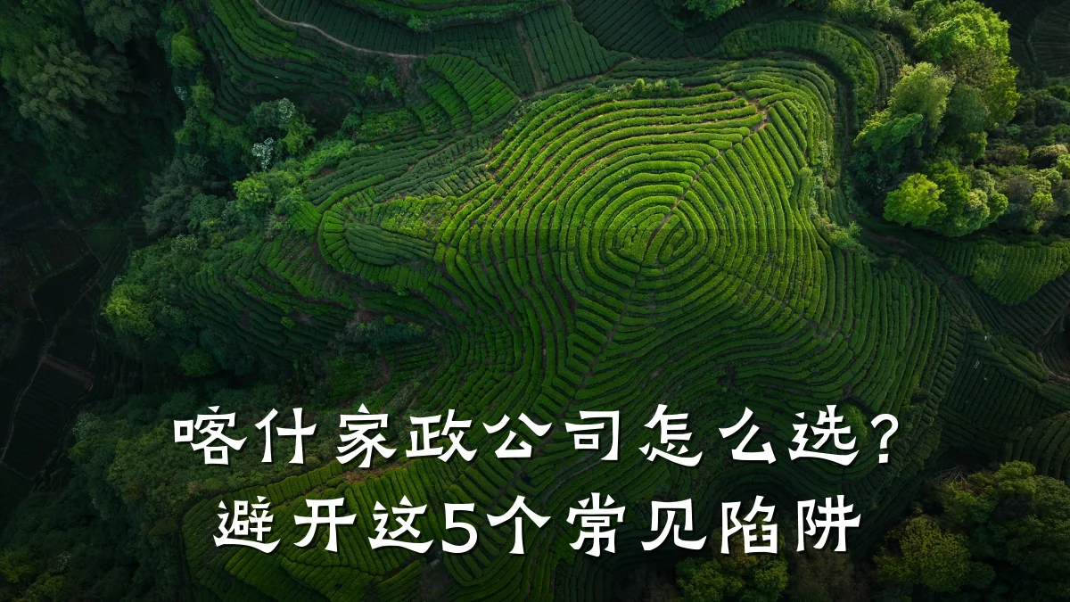 喀什家政公司怎么选?避开这5个常见陷阱
